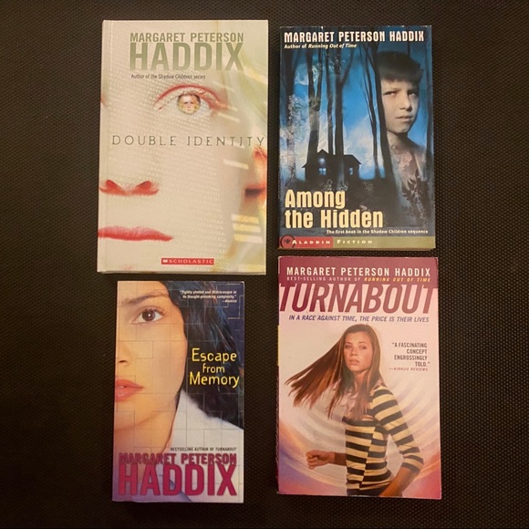 🎉2/20 Set of 4 Margaret Peterson Haddix YA Novels Sci Fiction Adventure Books - Picture 6 of 6